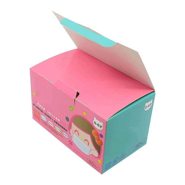 Custom Face Mask Boxes Boxes of Disposable Face Masks Sire Printing